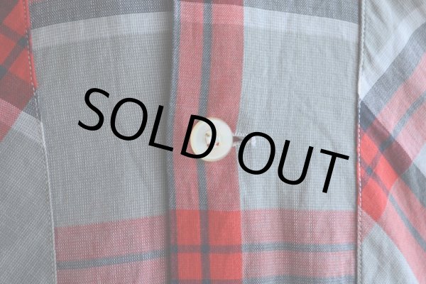 画像8: 1950s PENNEY'S TOWNCRAFT オープンカラーシャツ  COTTON  表記S  (8)