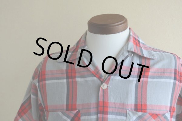 画像6: 1950s PENNEY'S TOWNCRAFT オープンカラーシャツ  COTTON  表記S  (6)