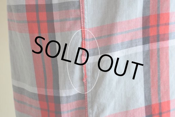 画像14: 1950s PENNEY'S TOWNCRAFT オープンカラーシャツ  COTTON  表記S  (14)