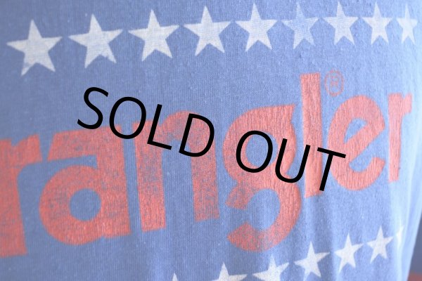 画像8: 1970-80s WRANGLER フットボールTシャツ  表記L  (8)