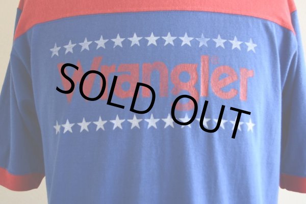 画像7: 1970-80s WRANGLER フットボールTシャツ  表記L  (7)