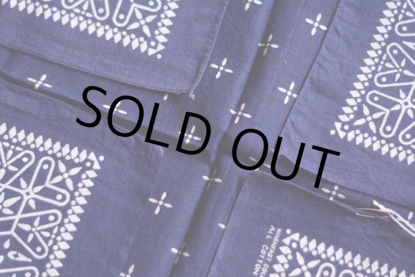 画像5: 1960s クロスバンダナ  RN 14193  (5)