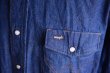 画像6: 1990s Wrangler デニムウエスタンシャツ　 表記M  (6)