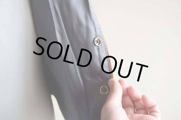 画像11: 1970s BERMAN BUKSKIN スウェードレザーベスト　 表記38  (11)