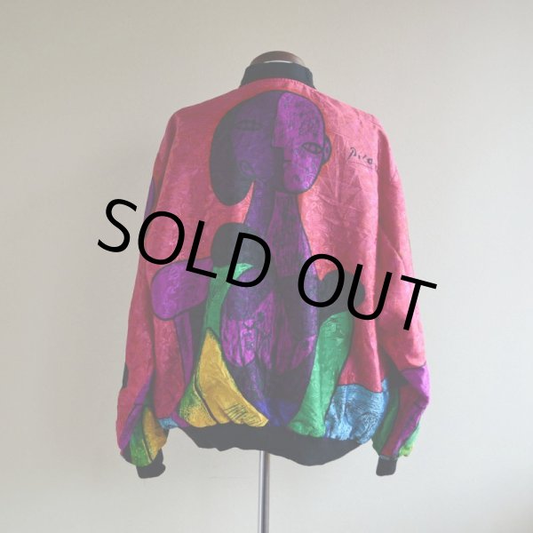 画像3: 1990s PICASSO リバーシブルジャケット　 実寸XL  (3)