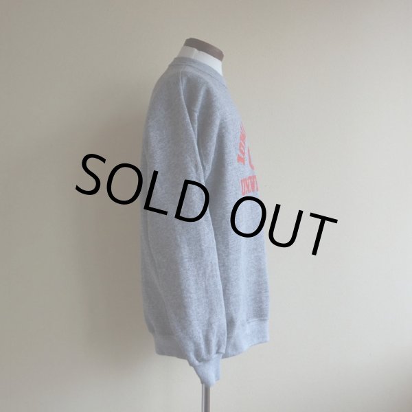 画像2: 1980s DISCUS 杢カレッジスウェット  表記XL  (2)