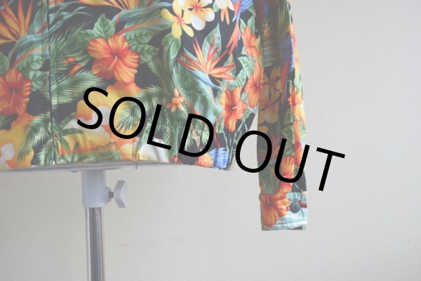 画像7: C.B.Casual トロピカル柄コットンジャケット　 表記L  (7)