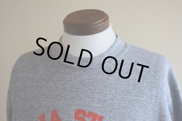 画像5: 1980s DISCUS 杢カレッジスウェット  表記XL  (5)