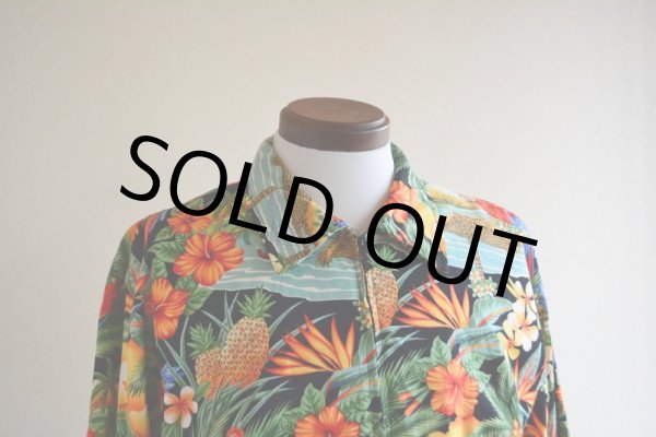 画像5: C.B.Casual トロピカル柄コットンジャケット　 表記L  (5)