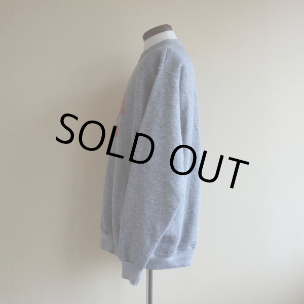 画像4: 1980s DISCUS 杢カレッジスウェット  表記XL  (4)