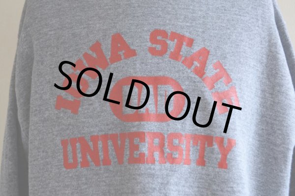 画像6: 1980s DISCUS 杢カレッジスウェット  表記XL  (6)