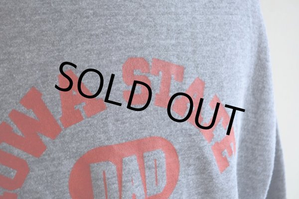 画像7: 1980s DISCUS 杢カレッジスウェット  表記XL  (7)