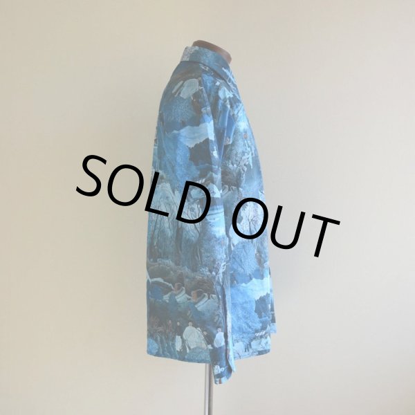 画像2: 1970s VAN HEUSEN ポリエステルシャツ　 表記M  (2)