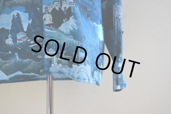 画像7: 1970s VAN HEUSEN ポリエステルシャツ　 表記M  (7)