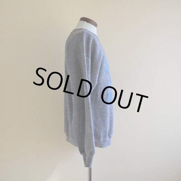 画像2: 1980s フロッキーカレッジスウェット　 CREIGHTON UNIVERSITY　 実寸L  (2)