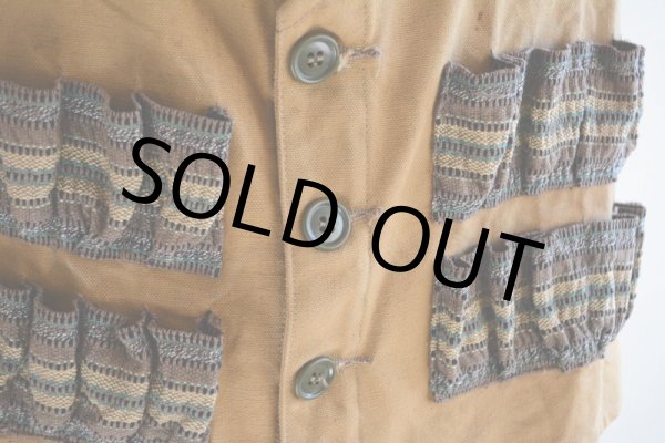 画像7: 1960s〜 FALCON BRAND ハンティングベスト　 表記L  (7)