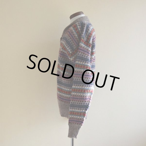 画像4: ALAN FLUSSER フェアアイルセーター  表記XL  (4)