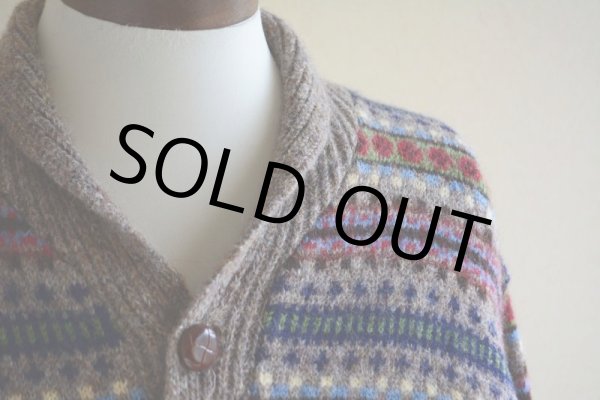 画像7: ALAN FLUSSER フェアアイルセーター  表記XL  (7)