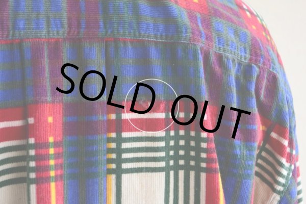 画像12: ABRAMS コーデュロイシャツ  表記M  (12)