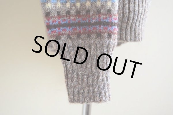 画像10: ALAN FLUSSER フェアアイルセーター  表記XL  (10)