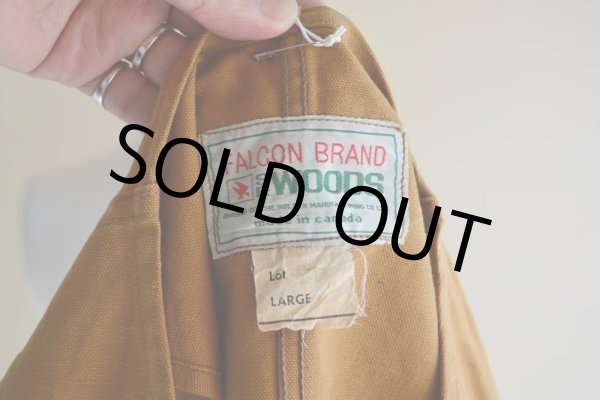 画像5: 1960s〜 FALCON BRAND ハンティングベスト　 表記L  (5)