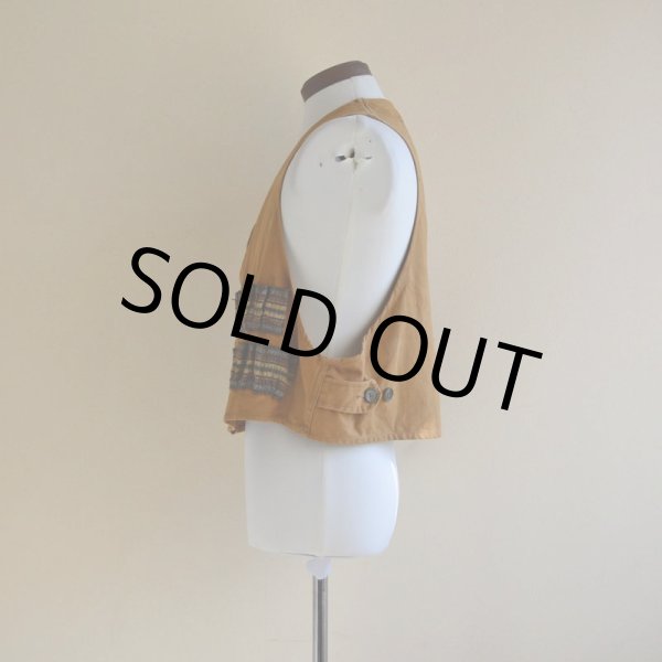 画像4: 1960s〜 FALCON BRAND ハンティングベスト　 表記L  (4)