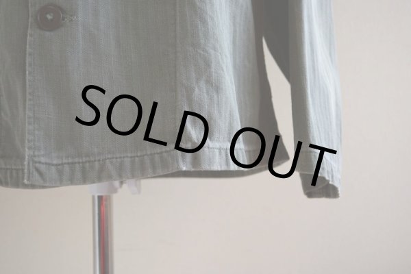 画像9: 1940-50s US.ARMY M-47 HBTユーティリティシャツ  実寸M  (9)