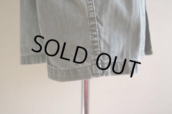 画像10: 1940-50s US.ARMY M-47 HBTユーティリティシャツ  実寸M  (10)