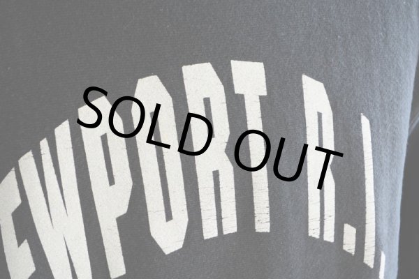 画像8: 1980-90s NEWPORT R.I. スウェット  REVERSE WEAVEスタイル  表記L  (8)