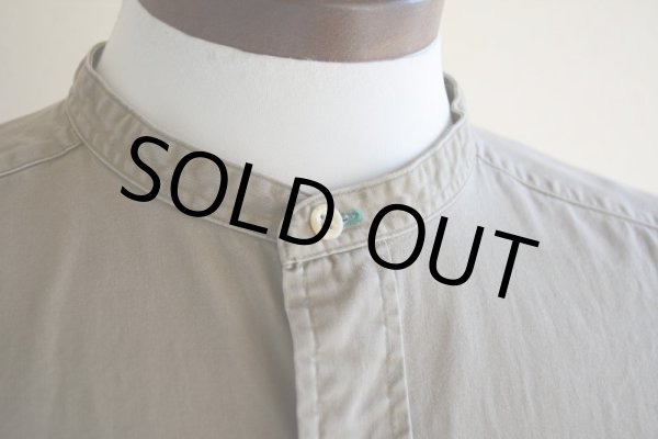 画像7: 1990s TOMMY HILFIGER ノーカラーシャツ　 表記L  (7)