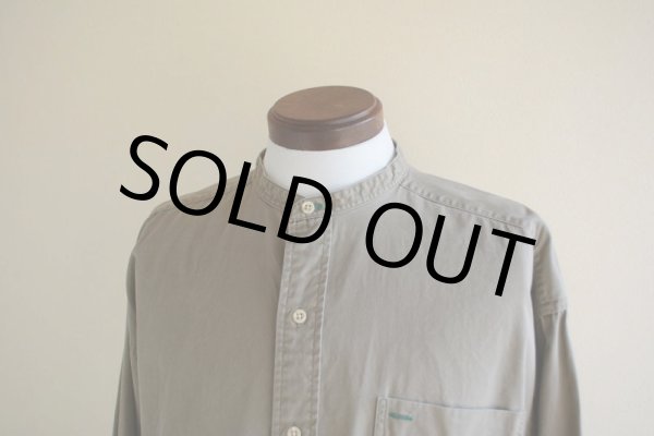 画像6: 1990s TOMMY HILFIGER ノーカラーシャツ　 表記L  (6)