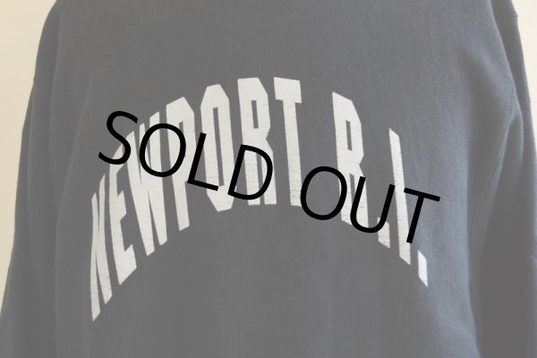 画像7: 1980-90s NEWPORT R.I. スウェット  REVERSE WEAVEスタイル  表記L  (7)