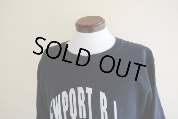 画像5: 1980-90s NEWPORT R.I. スウェット  REVERSE WEAVEスタイル  表記L  (5)