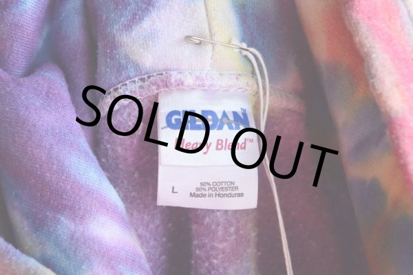 画像9: タイダイスウェットパーカー  表記L  (9)