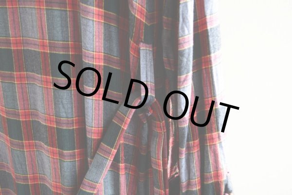 画像10: 1960s レーヨンガウン  実寸M  (10)