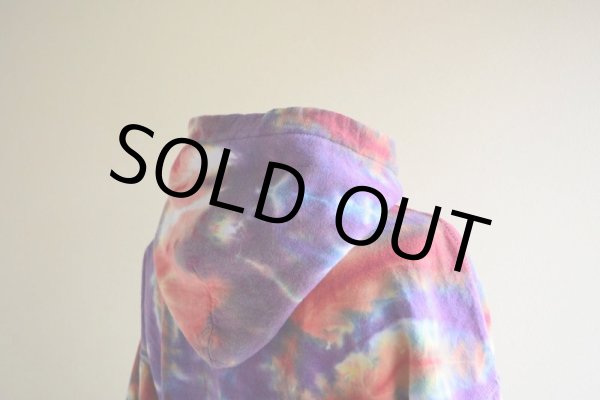 画像8: タイダイスウェットパーカー  表記L  (8)