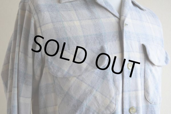 画像8: 1950s PENDLETON ウールシャツ  表記S  (8)