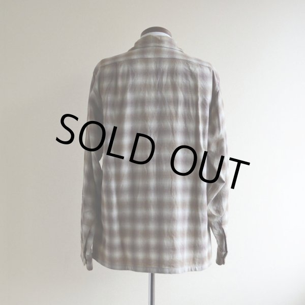 画像3: 1950s PENDLETON ウールシャツ  オンブレーチェック  表記M  (3)