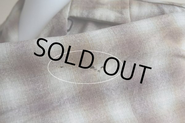 画像16: 1950s PENDLETON ウールシャツ  オンブレーチェック  表記M  (16)