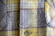 画像12: 1950s PENDLETON ウールシャツ　 YEL×GRY　 表記M  (12)