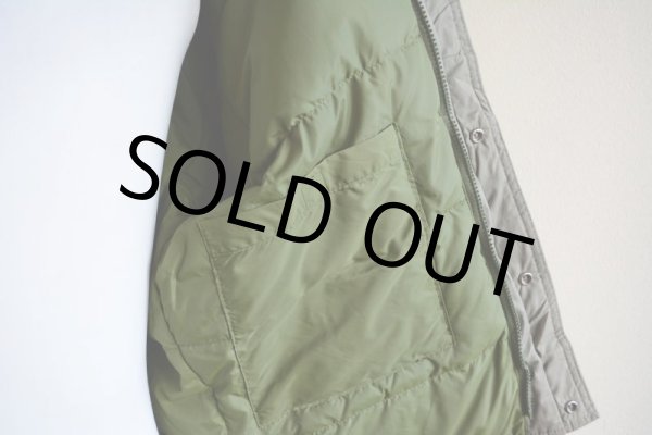 画像17: 1970s Woolrich レザーヨークダウンジャケット  表記L  (17)