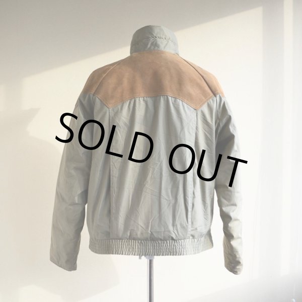 画像3: 1970s Woolrich レザーヨークダウンジャケット  表記L  (3)