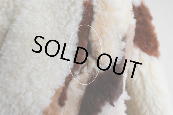 画像14: VINTAGE デニムボアジャケット  ムートンボアライナー  実寸ML  (14)