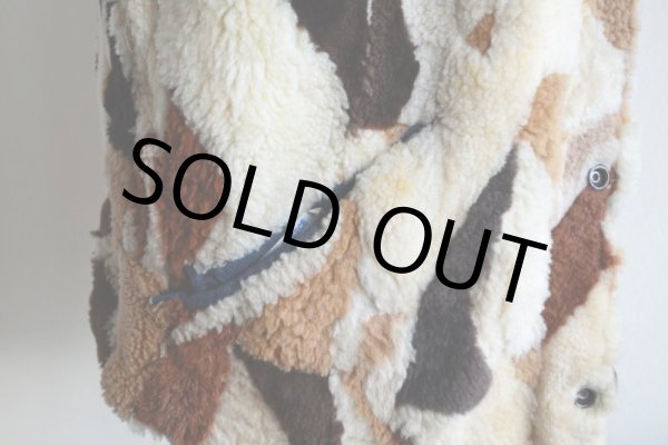 画像17: VINTAGE デニムボアジャケット  ムートンボアライナー  実寸ML  (17)