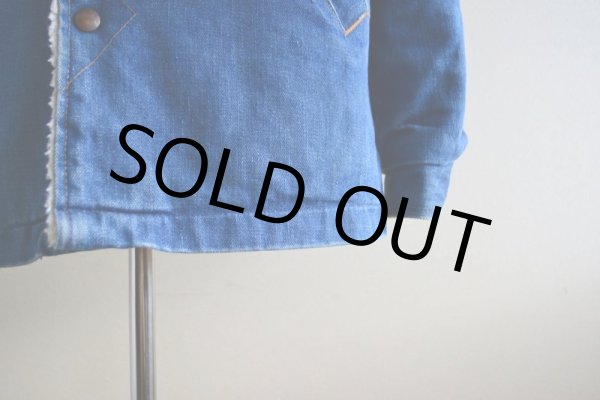 画像12: 1970s WRANGLER デニムボアランチコート  表記M  (12)