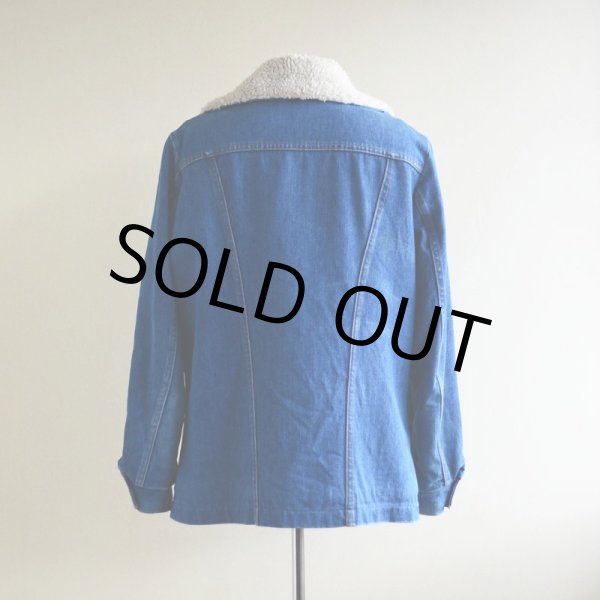 画像3: 1970s WRANGLER デニムボアランチコート  表記M  (3)