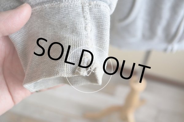 画像18: 〜1960s HANES WIND SHIELD 裏サーマルジップパーカー　 表記L  (18)