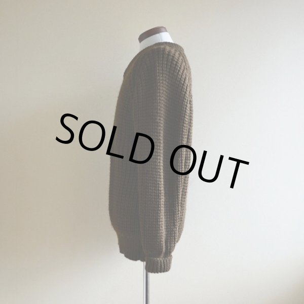 画像4: ウールニットセーター　 MADE IN SCOTLAND　 表記S  (4)