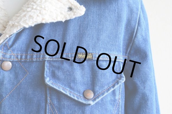 画像9: 1970s WRANGLER デニムボアランチコート  表記M  (9)