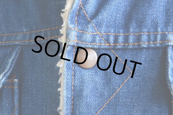 画像11: 1970s WRANGLER デニムボアランチコート  表記M  (11)